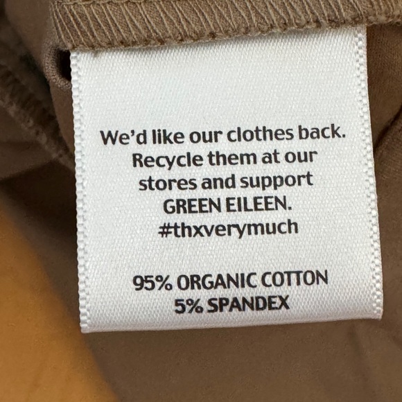 NEW Eileen Fisher Slim Trouser in Driftwood - Picture 8 of 8